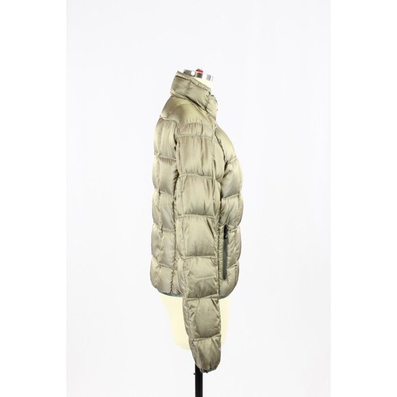 EDDIE BAUER First Ascent Downlight Green Down Filled Puffer Jacket Coat, Size S - Picture 2 of 16